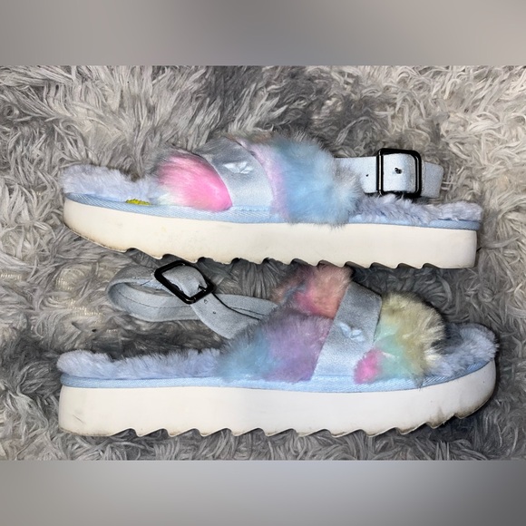 Koolaburra By UGG Women's Blue Sandals Size 9 - Picture 6 of 8